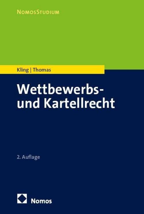 Wettbewerbs- und Kartellrecht Stefan Thomas