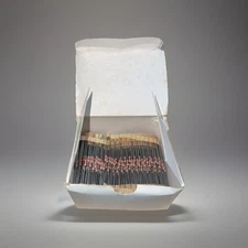 500 Pack - 1.2kΩ 5% - PR25 Carbon Film Resistors - 1K2 - Original Box NOS