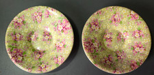 Seltene Vintage Crown Ducal Priscilla Chintz Untertasse um 1925