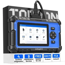 🔥2025 TOPDON AD600S OBD2 Scanner Engine ABS SRS SAS AT TPMS EPB Diagnostic Tool