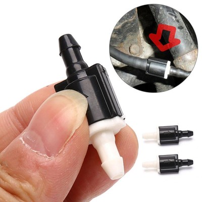 2Pcs Windshield Wiper Washer Non Return Check Valve Glass Best Washer W6S2