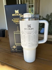 NIB Stanley Cup Quencher Flowstate Tumbler 40 Oz Winterscape Limited Edition!