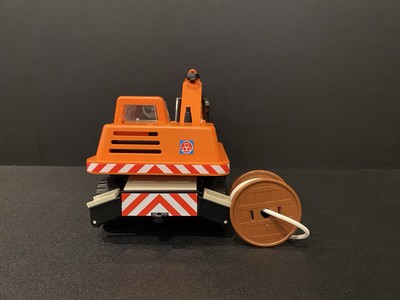 Vintage PLAYMOBIL Bulldozer 3472 Excavator Earthworkers Contents