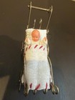 Dollhouse 1:12 Caco Baby In Stroller — photo 1