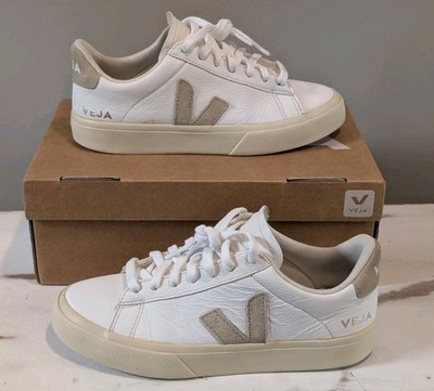 Veja Urca CWL White Natural Women's 6.5 EU 37.5 Sneaker Shoe with Box