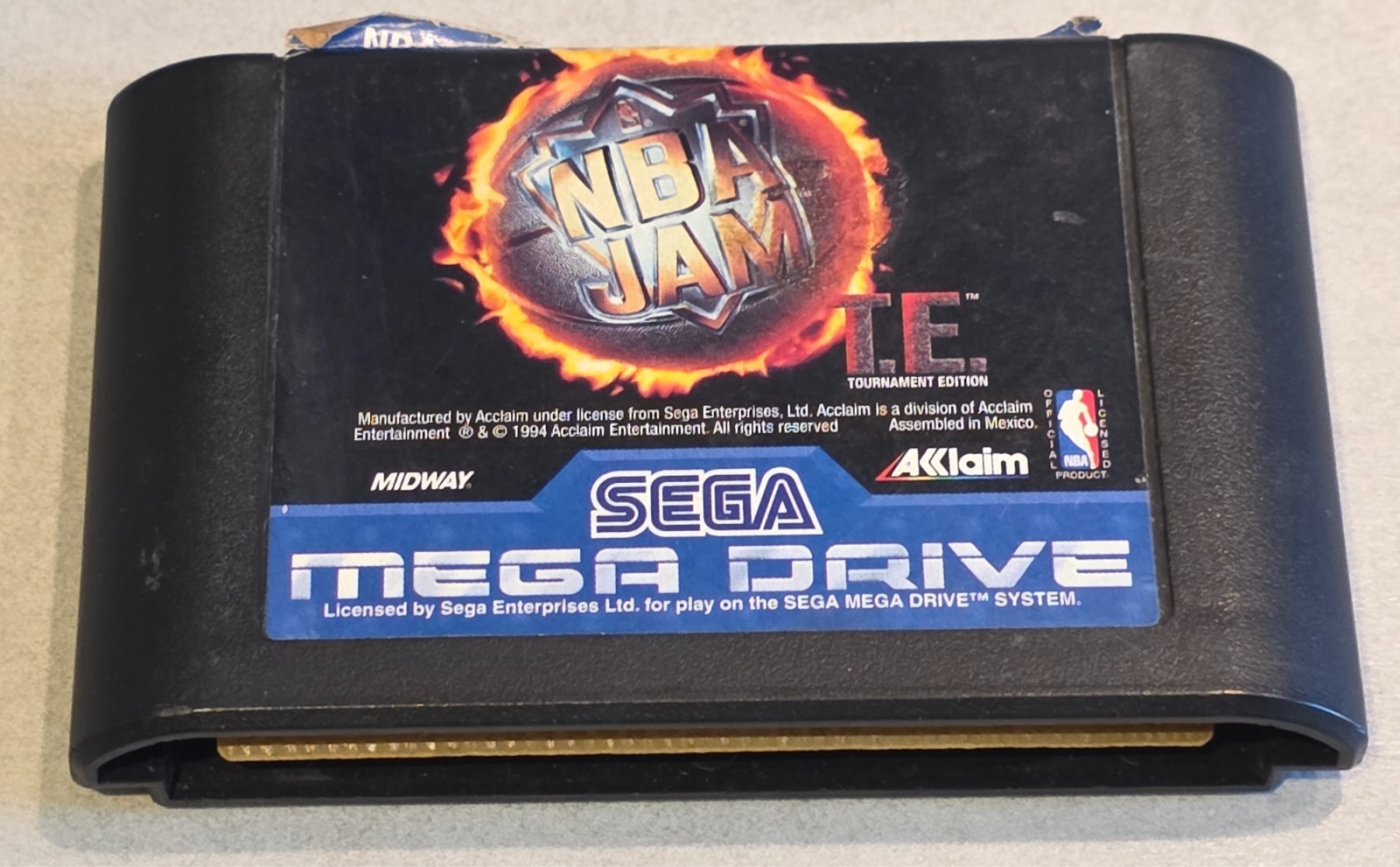 NBA JAM TOURNAMENT EDITION T.E. SEGA MEGADRIVE MEGA DRIVE