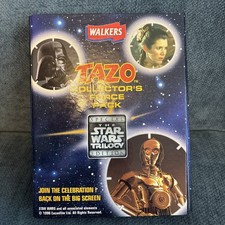 VINTAGE 1996 Star Wars Trilogy Walkers Tazo Collector's Pack Complete Set
