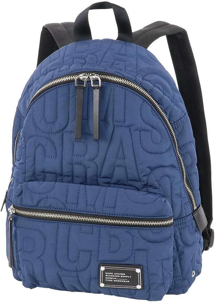 バックパック・リュック Marc Jacobs 4S4HBP001H02 LARGE QUILTED NYLON BACKPACK Marc Jacobs] QUILTED NYLON BACKPACK 4S4HBP001H02 419 AZURE