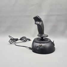 VTG Microsoft Sidewinder USB Joystick Controller For PC Gaming X05-63895 - Black