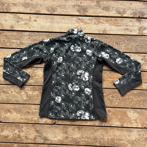 Chaqueta floral Kari Traa para mujer L Dina polar capa media cremallera - Imagen 6 de 6