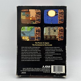 Raiden Atari Jaguar 1993 Game In Original Box TESTED Working - No Manual