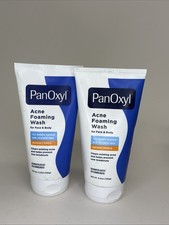 PanOxyl Acne Foaming Wash 10 Benzoyl Peroxide 5.5 oz 2 Pack EXP 05/2028 NEW