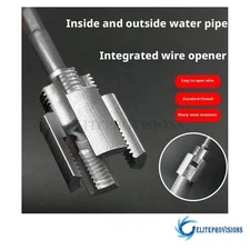 NEW Pipe Threader Kit PVC Integrated Internal & External Pipe Threading-Tool US