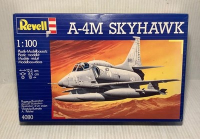 Revell A-4M Skyhawk 1/100 Scale #4080 OPEN BOX PARTS SEALED