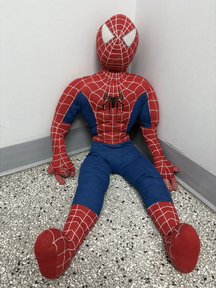 2006 Spider-Man 30'' Pillow Plush CPII Marvel Movie ULTRA RARE - Image 2 of 4