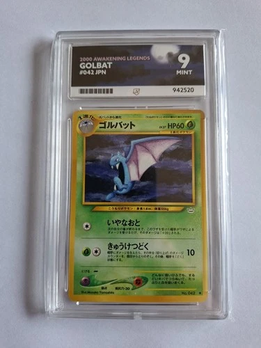 Pokemon TCG Golbat - 2000 Awaking Legends #42 - ACE 9 Mint