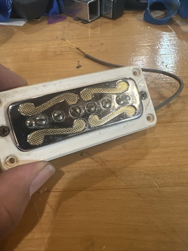 Vintage 1960’s DeArmond Goldfoil guitar pickup. Harmony 9.12 Gold Foil Mustache - Picture 2 of 9