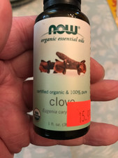 Now Foods Organic Essential Oils Clove 1 fl oz 30 ml Organic