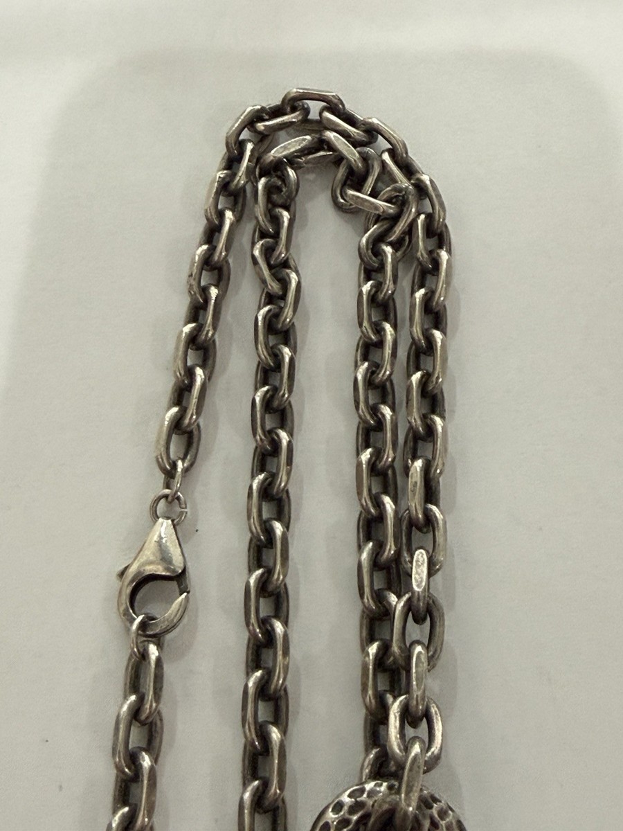 Leonard Kamhout Sterling Silver Crane Bell Pendant View 5