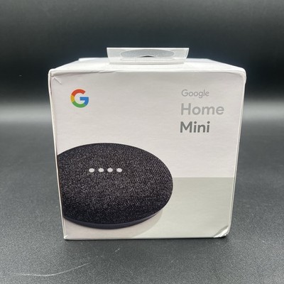 SEALED Google Home Mini 1st Generation - Charcoal - GA00216-US - Bluetooth 