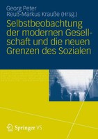 Georg Peter (U. A.) | Selbstbeobachtung Der Modernen Gesellschaft Und Die...