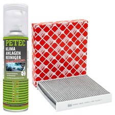 Innenraumfilter Filter Febi 44664 + Klima Reiniger für Dacia Nissan Mitsubishi