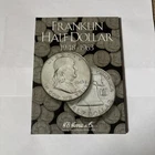 1948 - 1963 - 28 TOTAL BEN FRANKLIN 90% SILVER HALF DOLLARS COLLECTION W/FOLDER