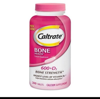 Caltrate Bone Health 600+D3 Calcium Supplement Tablets