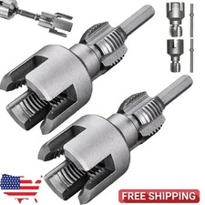 2pcs Integrated Internal  External Pipe Threading-Tool,PVC Pipe Threader Kit