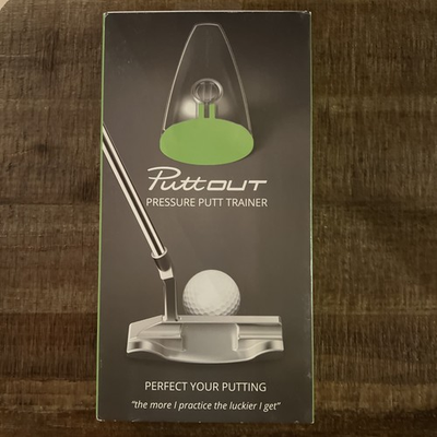 #ad PuttOut Pressure Putt Trainer Perfect Your Putting NIB Great Golf Practice $18.95