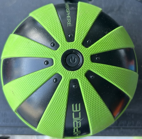 Hyperice Hypersphere Vibrating Massage Ball 5" 32000 010-00 No Charger Green