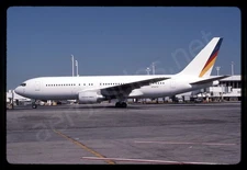 TACA Boeing 767-200 N762TA Jul 98 Kodachrome Slide/Dia C9