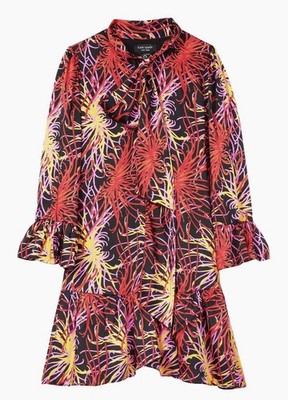 KATE SPADE New York Winter Chrysanthemum Dress Size L