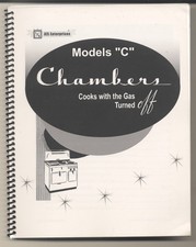41 Page CHAMBERS MODEL C FACTORY MANUAL - VINTAGE CHAMBERS RANGE SERIES
