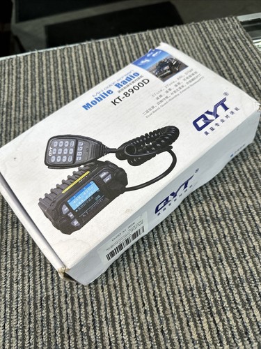 QYT KT-8900D 25W Dual band 136-174&400-480MHz Car Two Way Radio NEW OPEN BOX