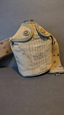 US Army WWII Canteen Stamped Vollrath 1943 Vintage US Military 
