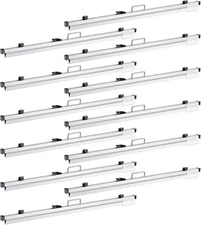 Estune 36” Blueprint Hanging Clamps Binding Strips 12-Pack
