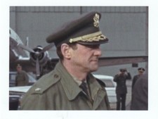 James BOND *Goldfinger Paul CARPENTER †42 *General At Airport-Signed Page/PC pic