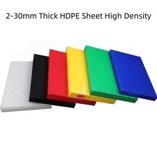 2-30mm Thick HDPE Sheet High Density Polyethylene Engineering Plastic Colourful