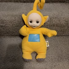 Vintage Teletubbies Plush Laa Laa 1998 Playskool Original Talk Not Working