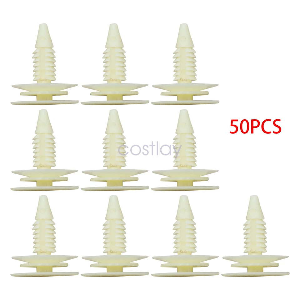 50 PIEZAS NUEVO para Chevrolet GMC Oldsmobile Buick puerta moldura panel retenedor clip Foto 3 de 4