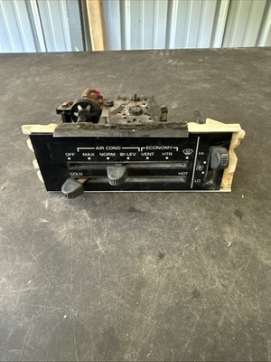 1986 to 1995 Buick Century Climate Control Unit Heater Ac Temp W3188 DG
