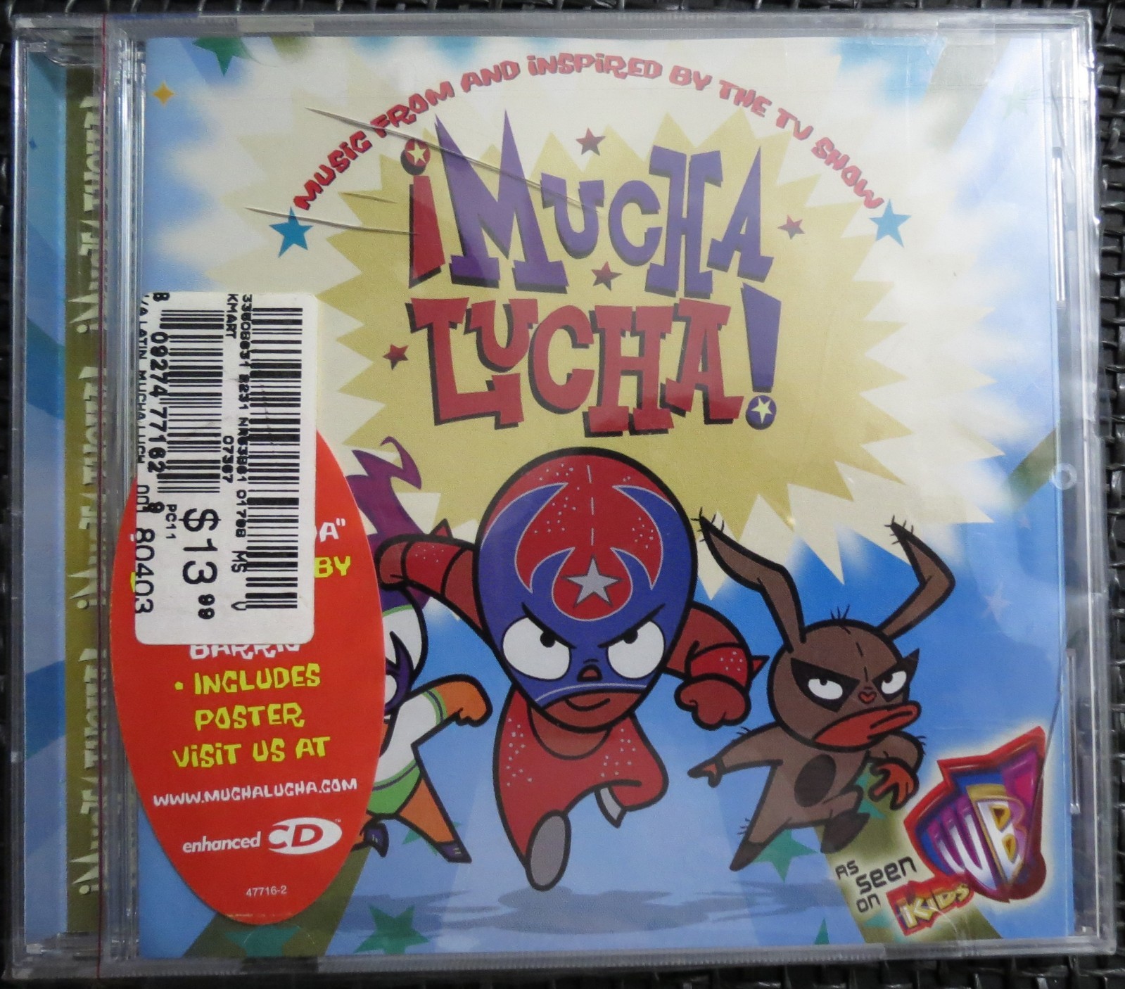 MUCHA LUCHA cd T.V. Show MEXICAN WRESTLING Macromedia Flash KIDS Children POSTER