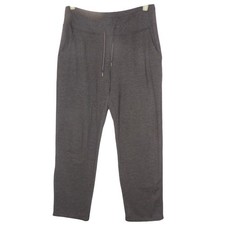 Eddie Bauer Women's Sweatpants Size M Charcoal Gray Joggers Lounge Pants