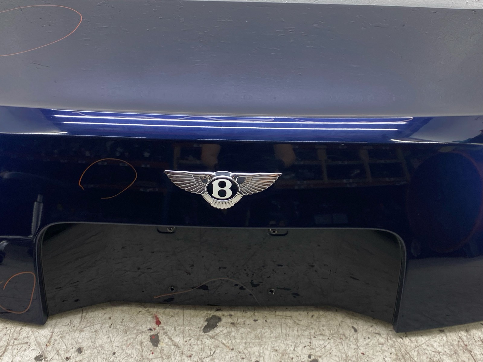 2010-2020 BENTLEY MULSANNE OEM REAR TRUNK DECK LID ASSEMBLY W/ CAMERA