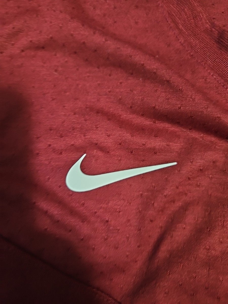 NIKE Men's Dri-Fit Techknit Ultra Running Long Sleeve Shirt Red Size XL | eBay