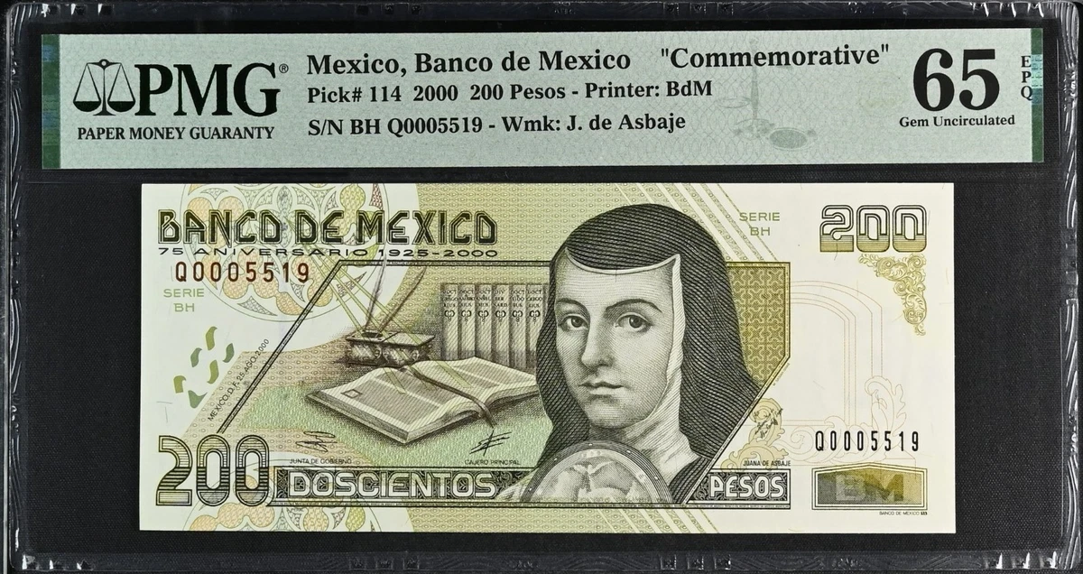25+ Uncirculated 2000 Mexican Paper Money for sale | Updated Oct 2026
