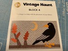 Vintage Haunt, BOM kit, Shabby Fabrics, 18 blocks, finished size 53.5"x 65.5"new — photo 5