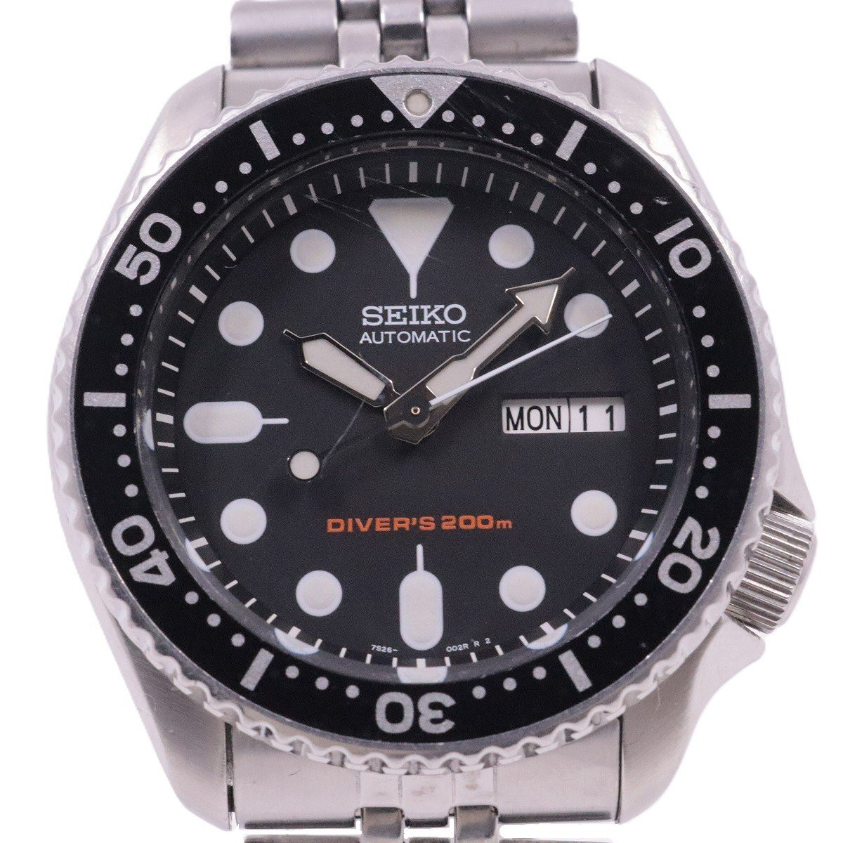 SEIKO 200M Diver Overseas Model Automatic Men's Watch Day SEIKO 200M Diver Overseas Model Automatic Men's Watch Day