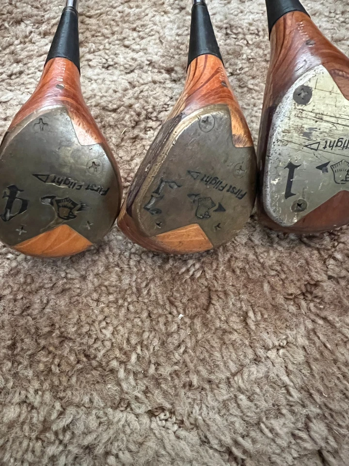 Golf Persimans Wood set 1-3 -4 - Image 3 of 4